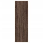vidaXL Buffet haut chêne marron 45x41x124 cm bois d'ingénierie