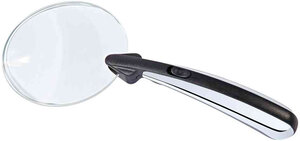loupe avec lumière à LED ronde sans cadre diamètre: WEDO