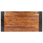 vidaXL Table de salle à manger 180x90x76 cm Bois de manguier massif
