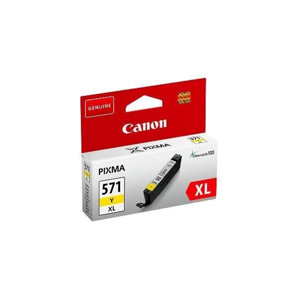 CANON Pack de 1  cartouche d'encre  -  CLI-571XL - Jaune -  11 ml - 715 pages