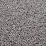 vidaXL Tapis shaggy à poils longs Gris 140x200 cm