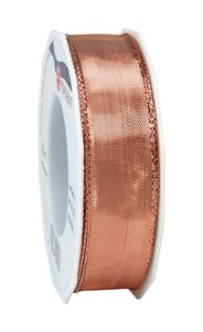 Ruban lurex laitonné devon 20-m-rouleau 25 mm rose