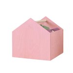 Boîte de rangement HOUSE rose