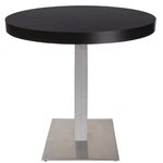 Pied de table carré inox pour plateau rond jusqu'à 800 -  bolero -  - inox 430x430x720mm