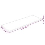 vidaXL Panneaux muraux 12 Pièces Rose 90x30 cm Velours 3 24 m²