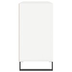 vidaXL Buffet blanc 103 5x35x70 cm bois d'ingénierie