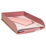 Corbeilles À Courrier Combo Styli Skandi - Vieux Rose - X 6 - Exacompta