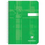 Clairefontaine Cahiers à reliure spiralée A5 90 Feuilles carrées 5 Pièces