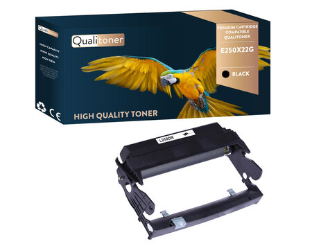 Qualitoner x1 toner e250x22g noir compatible pour lexmark