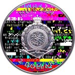 Pièce de monnaie en Argent 2 Dollars g 31.1 (1 oz) Millésime 2024 NO SIGNAL