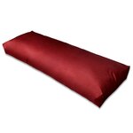 vidaXL Coussin rembourré de dossier Bordeaux 120 x 40 x 10 cm