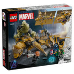 Set LEGO Marvel 76290 : Les Avengers contre le Léviathan - Combat Épique avec Hulk et Minifigurines