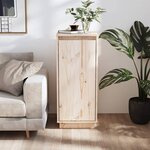 vidaXL Buffet 31 5x34x75 cm Bois massif de pin