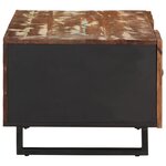 vidaXL Table basse 100x54x40 cm bois de récupération et d'ingénierie