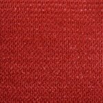 vidaXL Voile d'ombrage 160 g/m² Rouge 5x7 m PEHD