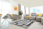 Tapis de salon PROFIL 120 x 180 cm - Gris
