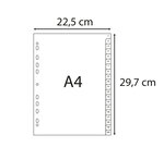 Intercalaires Imprimés Numériques Pp Gris Recyclé 20 Positions - A4 - Gris - X 20 - Exacompta