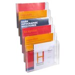 Trieur Mural Modulable Horizontal 6 Compartiments A4 - Cristal - Exacompta