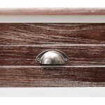 vidaXL Buffet Antique Marron 115x30x76 cm Bois