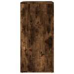 vidaXL Buffet chêne fumé 79x38x80 cm bois d'ingénierie