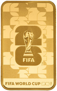 Monnaie FIFA WORLD CUP 26 5g Lingot Or Switzerland 2026