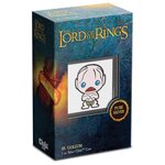 GOLLUM - The Lord Of The Rings Series Chibi 1 Once Argent Monnaie 2 Dollars Niue 2021