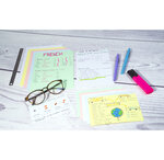 Etui de 100 fiches BRISTOL 210x297 A4 Blanc Uni EXACOMPTA