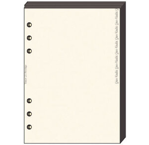 Recharge Accessoires Organiseur BLOC-NOTES Timer 14 Ivoire 8 x 12 cm 60 pages QUOVADIS
