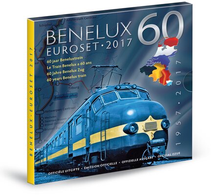 Coffret série euro BU Benelux 2017