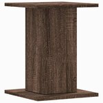 vidaXL Supports pour plantes 2 Pièces chêne marron bois d'ingénierie