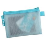 Pochette À Fermeture Éclair En Plastique Souple Chromaline Pastel - A6 - Couleurs Assorties - X 12 - Exacompta