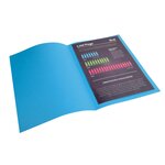 Paquet De 100 Chemises Rock''s 210 - 24x32cm - Bleu - Exacompta