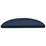 vidaXL Tapis autoadhésifs 5 Pièces Bleu marine 56x17x3 cm Aiguilleté
