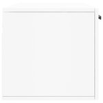 vidaXL Armoire murale blanc 100x36 5x35 cm bois d'ingénierie