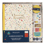 Kit Recettes Créatives : Classeur  Tampon Message Et Stylo Porte-bonheur Pour Des Moments Gourmands - Draeger paris