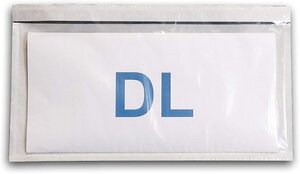 Lot de 1000 pochettes porte-document dl neutre