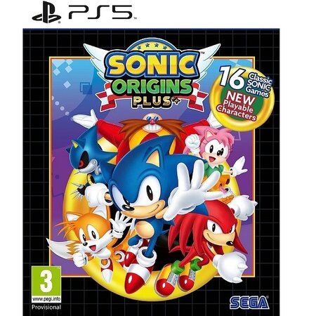 Jeu ps5 sonic origins plus