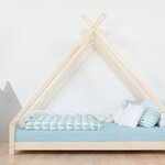 Lit tipi enfant TAHUKA 80 x 160 vert sauge