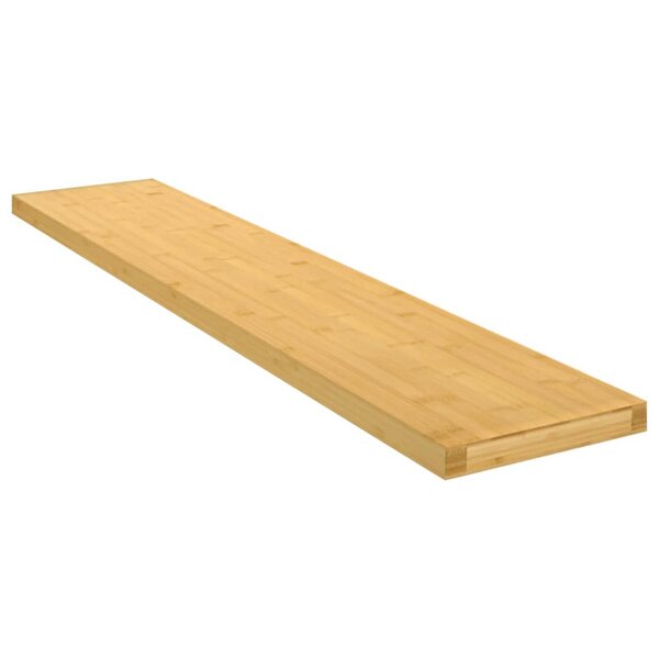 vidaXL Étagère murale 100x20x2 5 cm bambou