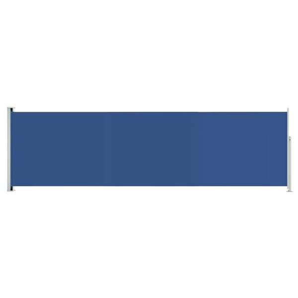 vidaXL Auvent latéral rétractable de patio 180x600 cm Bleu