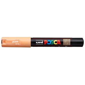 Marqueur pointe conique extra-fine pc1mc 0 7 - 1mm rose saumon x 12 POSCA