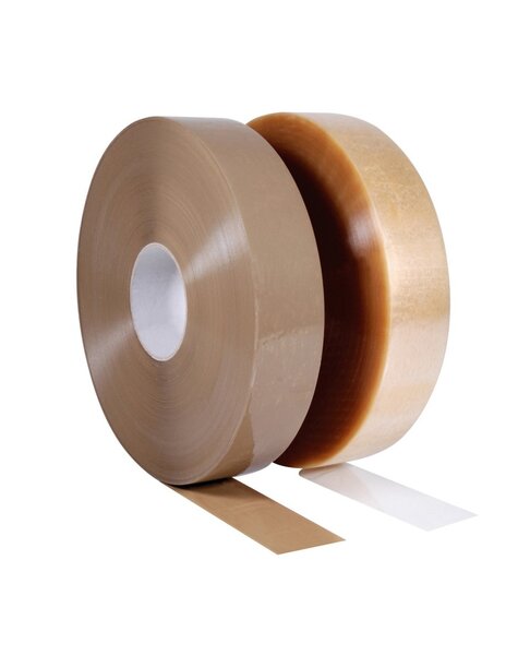 (lot  6 rouleaux) ruban adhésif machine polypropylène performance transparent 50mmx1500m
