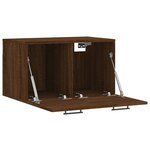 vidaXL Armoire murale Chêne marron 60x36 5x35 cm Bois d'ingénierie