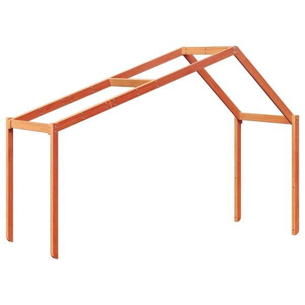 vidaXL Toit de lit pour enfants 203x80 5x142 cm bois de pin massif