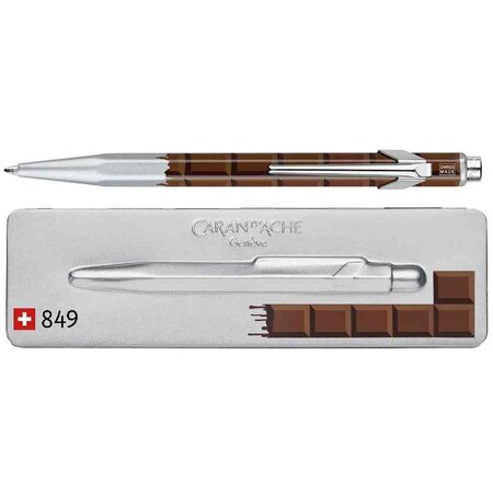 Stylo à bille 849 chocolat caran d'ache