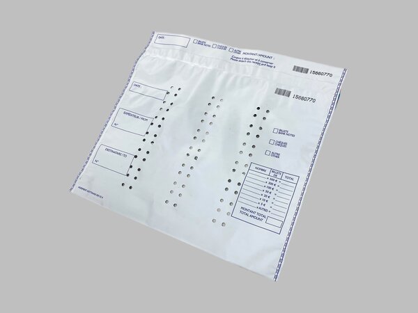 500 Pochettes plastique sécurisées Axytrans - 02A
