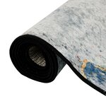vidaXL Tapis lavable multicolore 80x150 cm antidérapant
