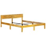 vidaXL Cadre de lit Bois de manguier massif 180 cm