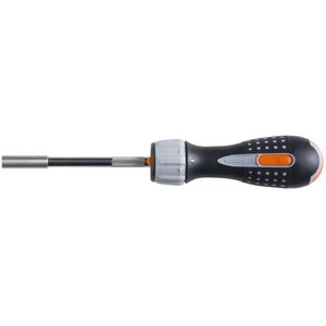 Bahco tournevis à cliquet de 1/4 po et porte-embout magnétique 808050l