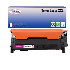 Toner compatible avec Samsung CLT-M404 pour Samsung XPress C480 - Magenta  -1 000 pages - T3AZUR